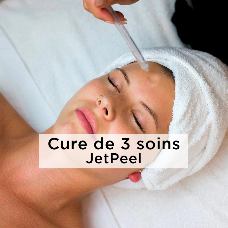 Cure de 3 soins JetPeel Esthetic - Visage et cou
