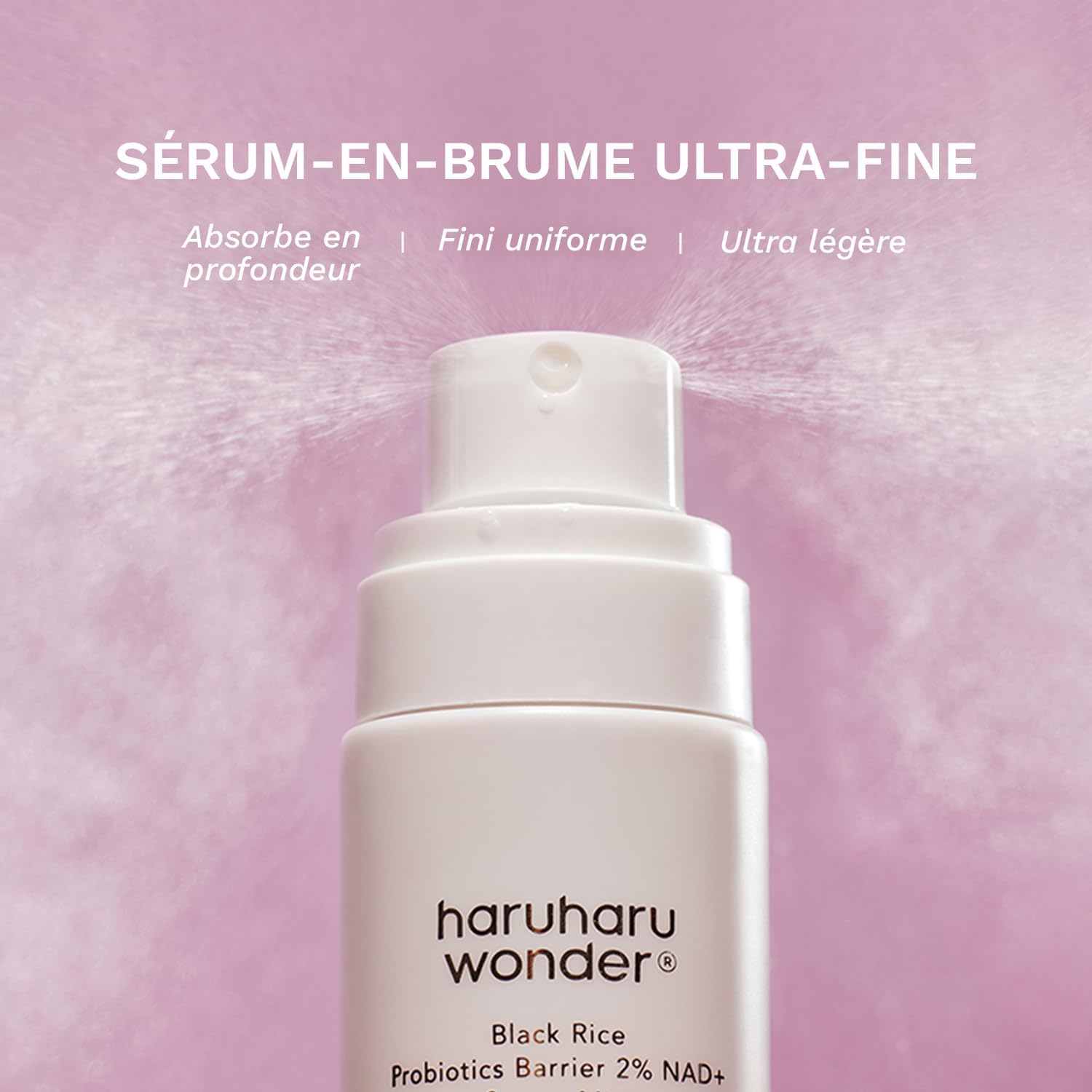 Sérum-en-brume Riz Noir Probiotique NAD+ Barrière