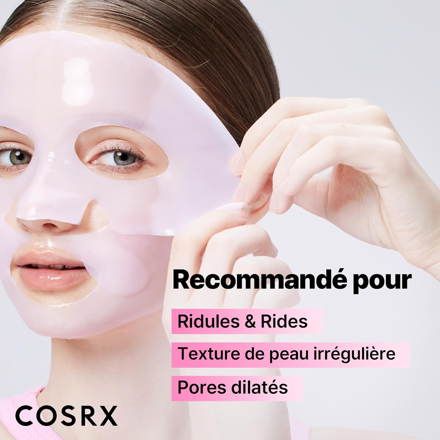 Masque hydrogel liftant Peptides et Collagène