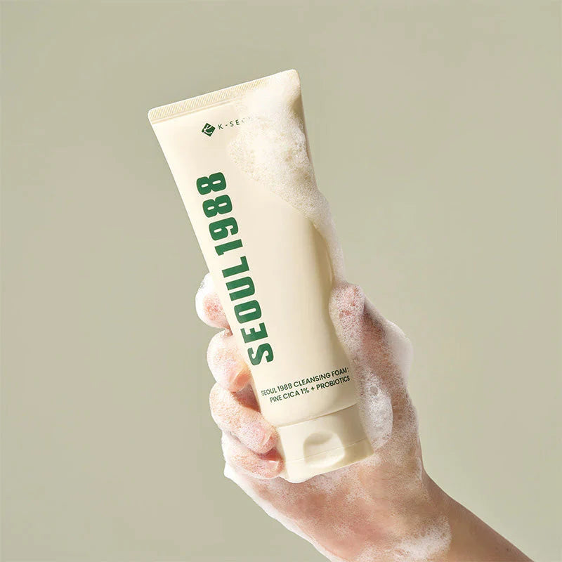 Mousse nettoyante Cica probiotiques