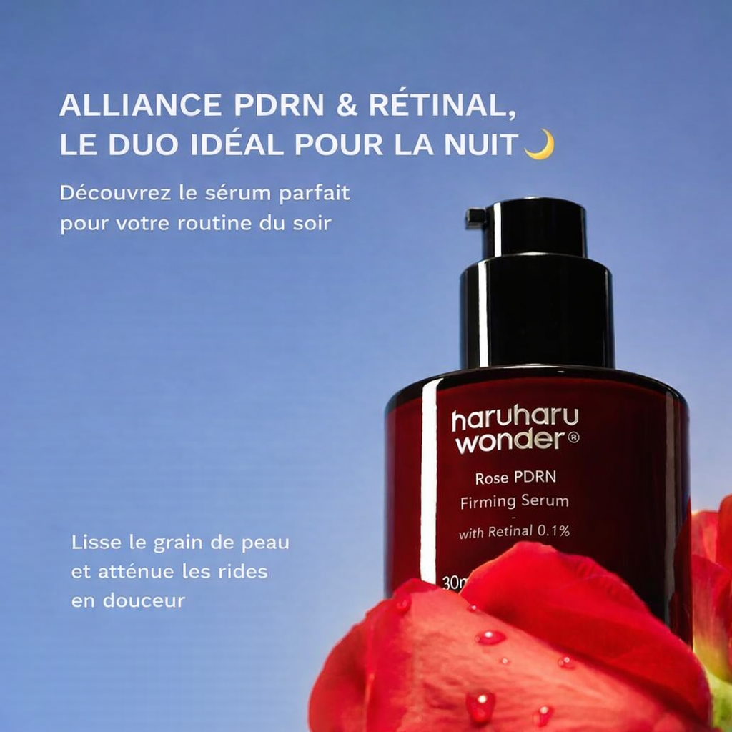 Sérum raffermissant au PDRN de rose