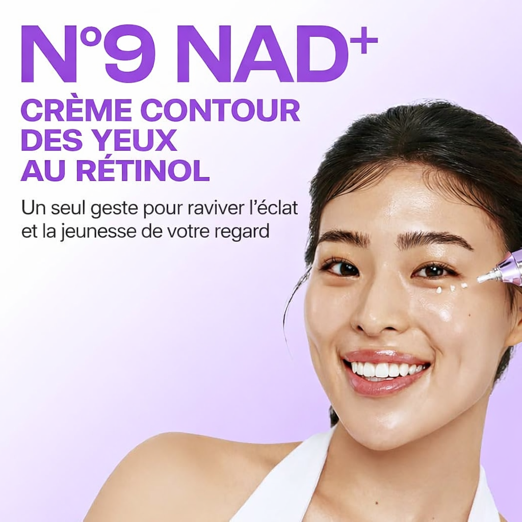 Contour des yeux NAD+ Rétinal Volumetox