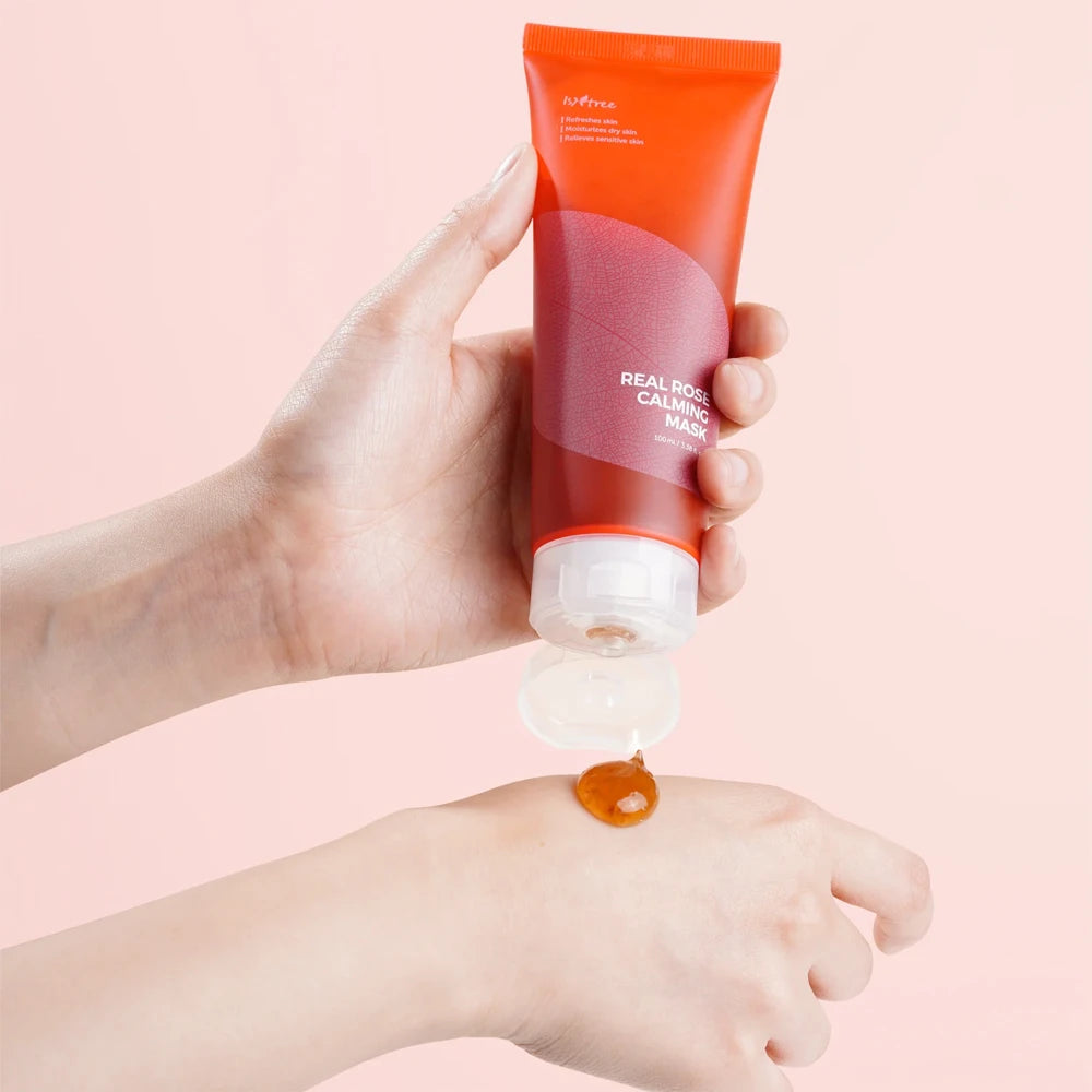 Masque gelée aux pétales de roses de Damas (100ml)