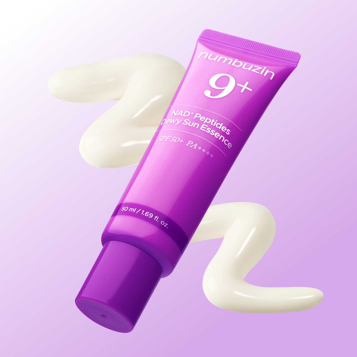 Solaire NAD+ 9 Peptides Dewy Essence SPF50+