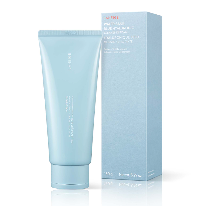 Nettoyant hydratant Water Bank hyaluronique