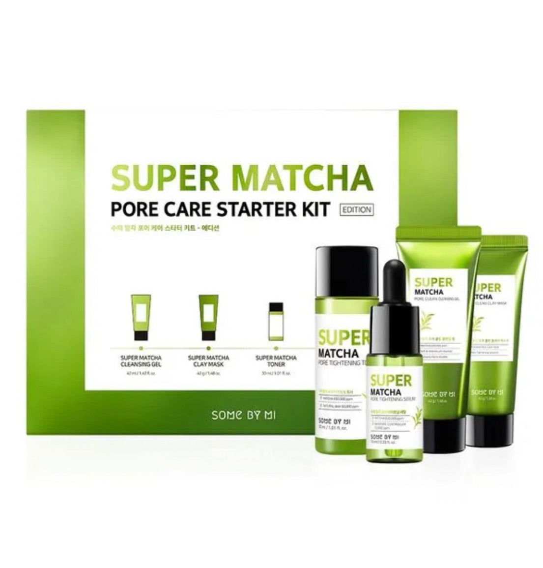 Routine découverte Thé Matcha - Excès de sébum