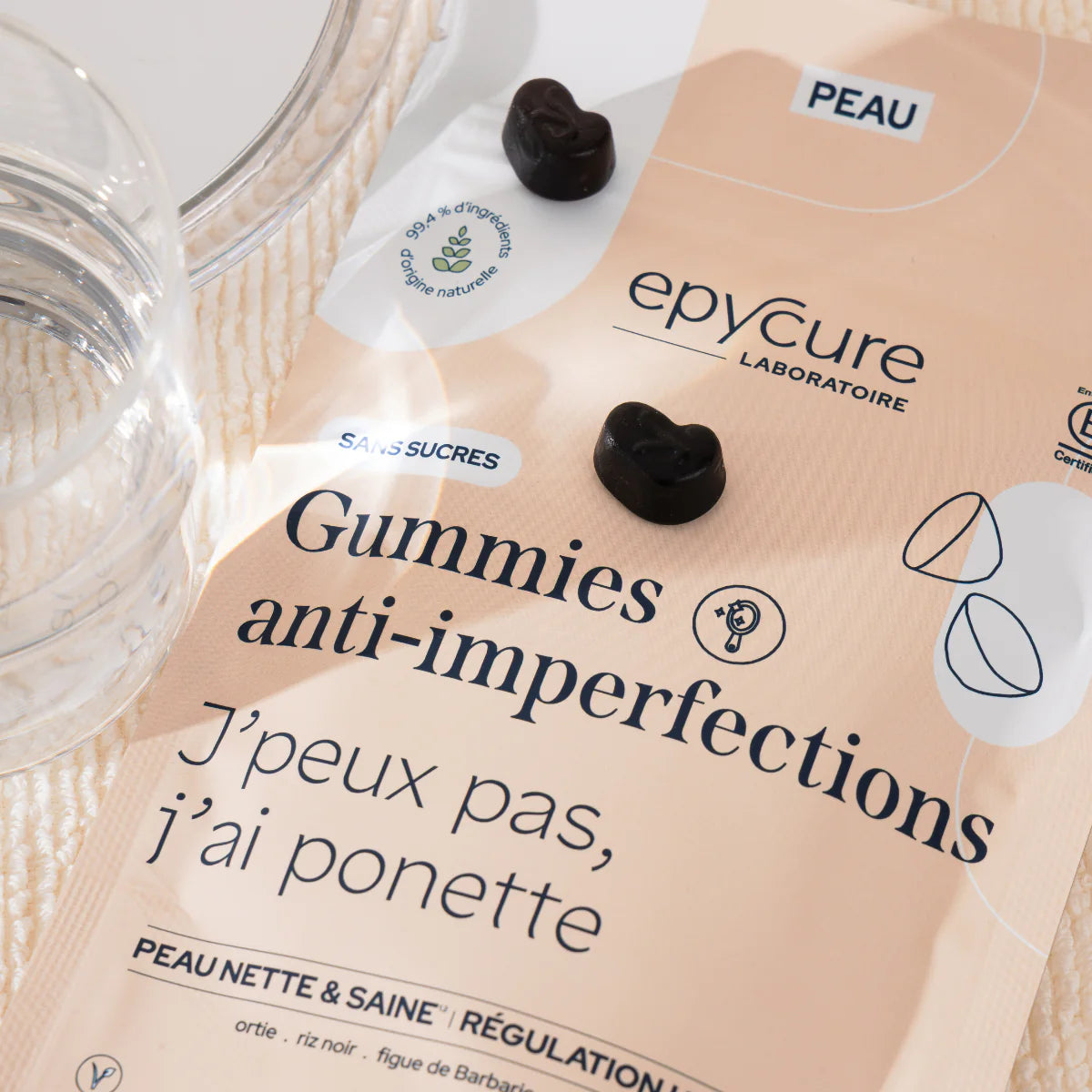 Gummies Anti-Imperfections - Goût Groseille
