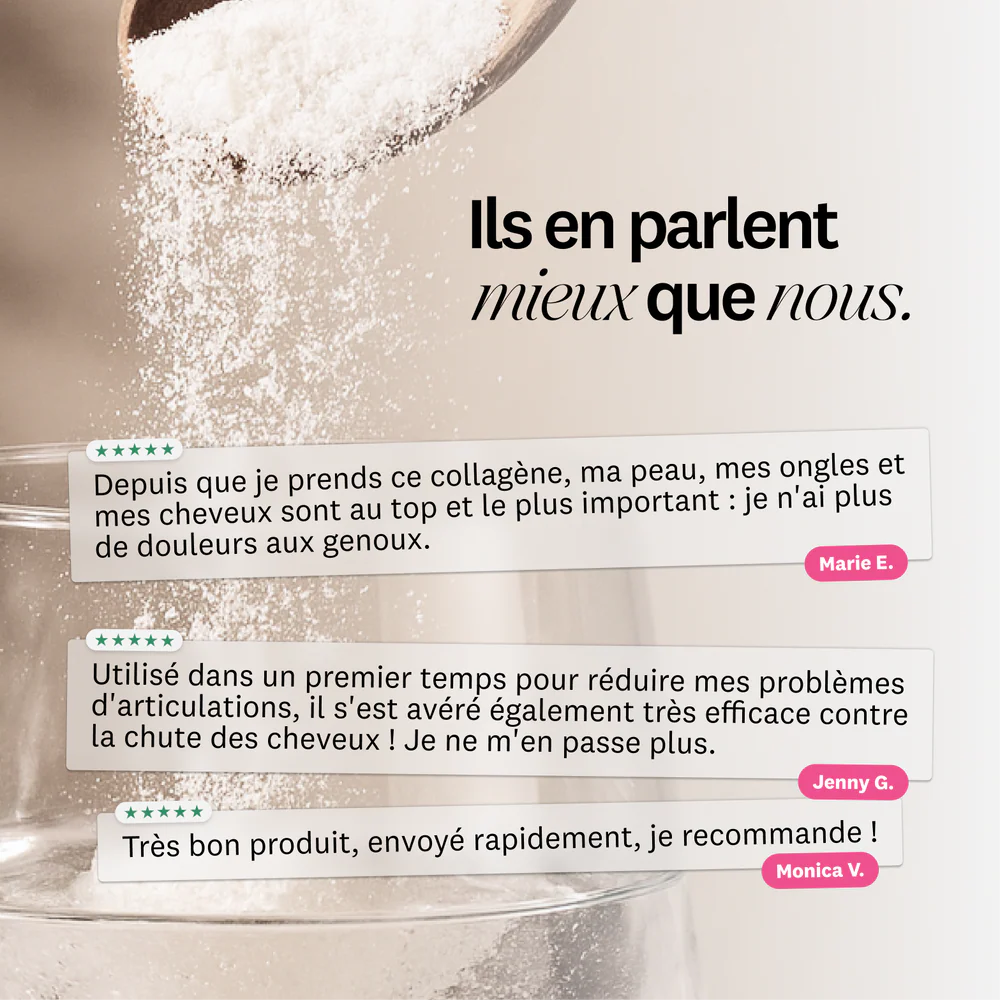 Peptides de Collagène Éclat & Fermeté