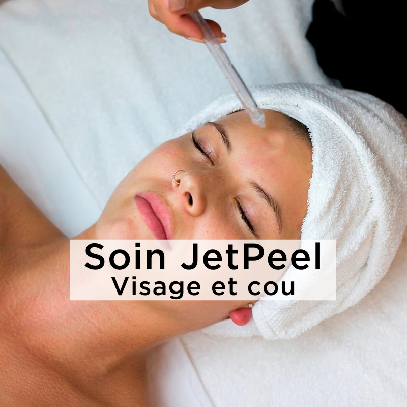 Soin JetPeel Esthetic - Visage et cou 150€