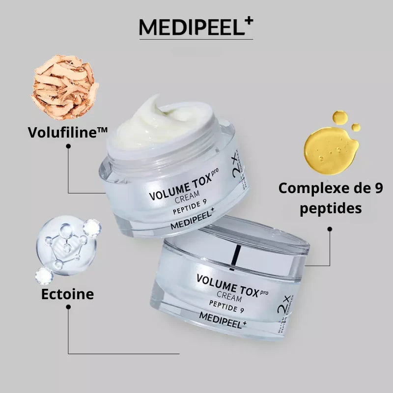 Crème anti-âge 9 peptides Volume Tox