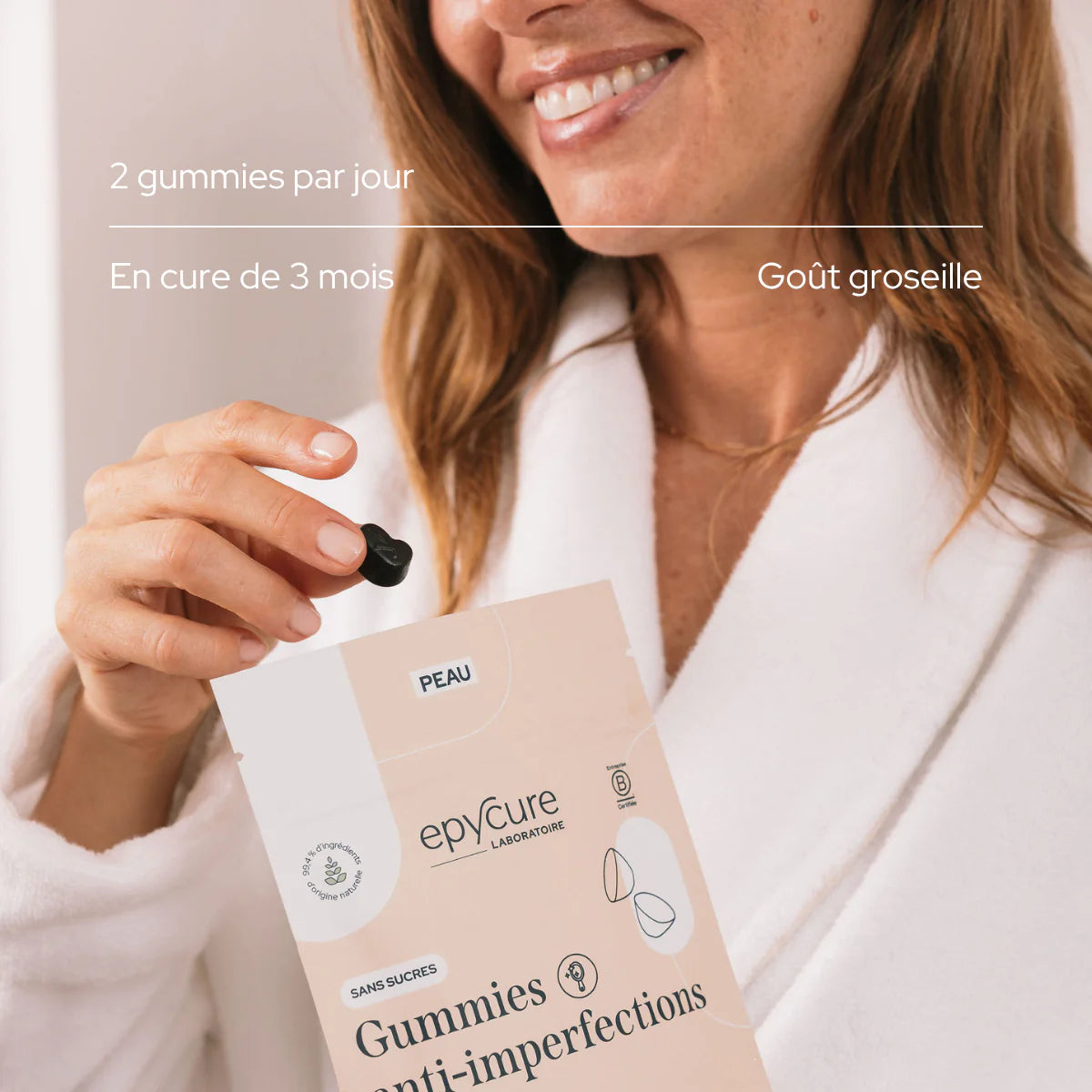 Gummies Anti-Imperfections - Goût Groseille