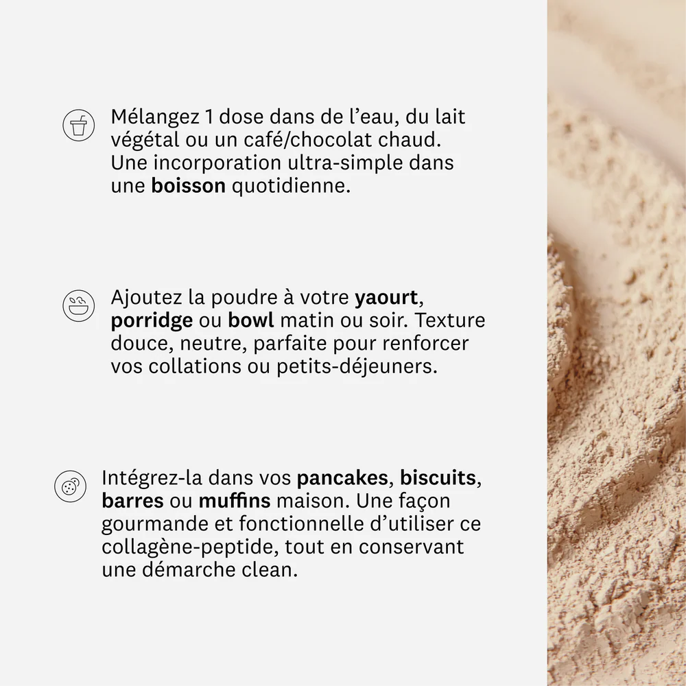 Peptides de Collagène Éclat & Fermeté