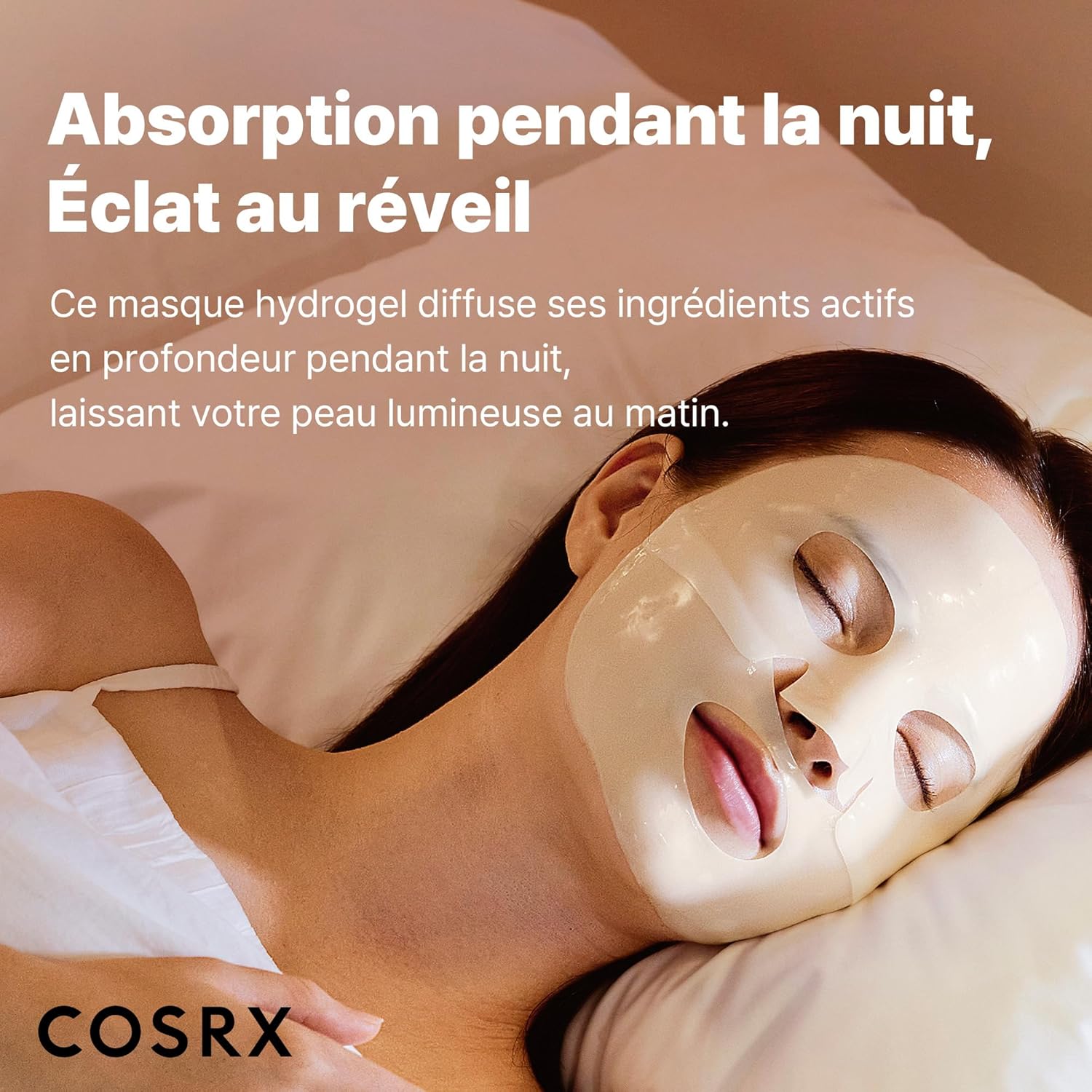 Masque hydrogel à l’Alpha Arbutine anti-taches