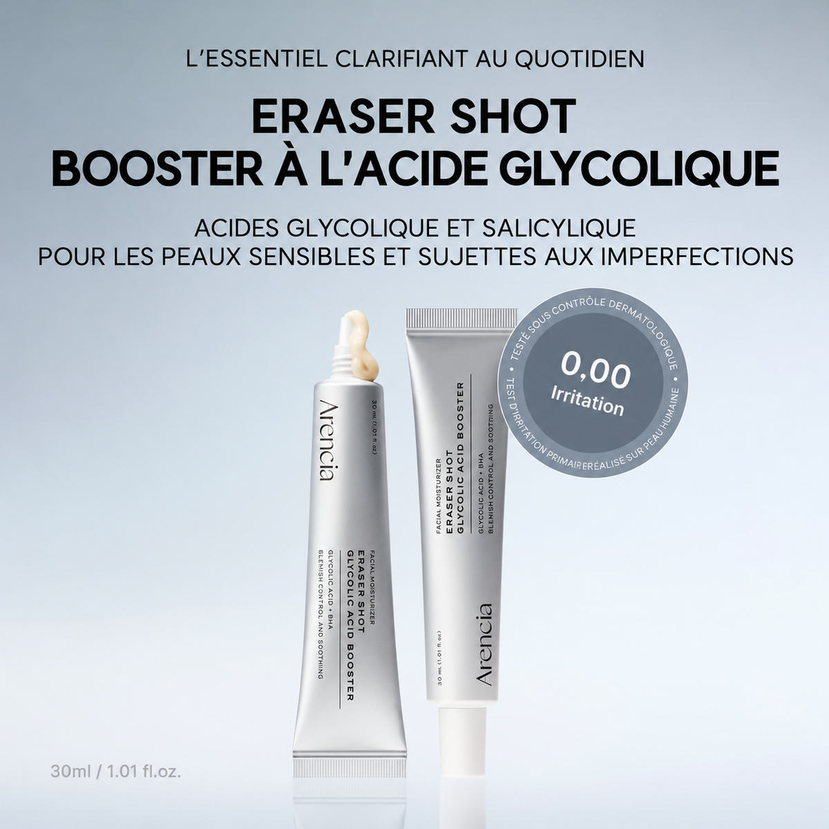 Eraser Shot Booster à l'acide Glycolique