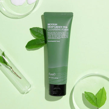 Crème Mousse Nettoyante au Thé vert (120g)