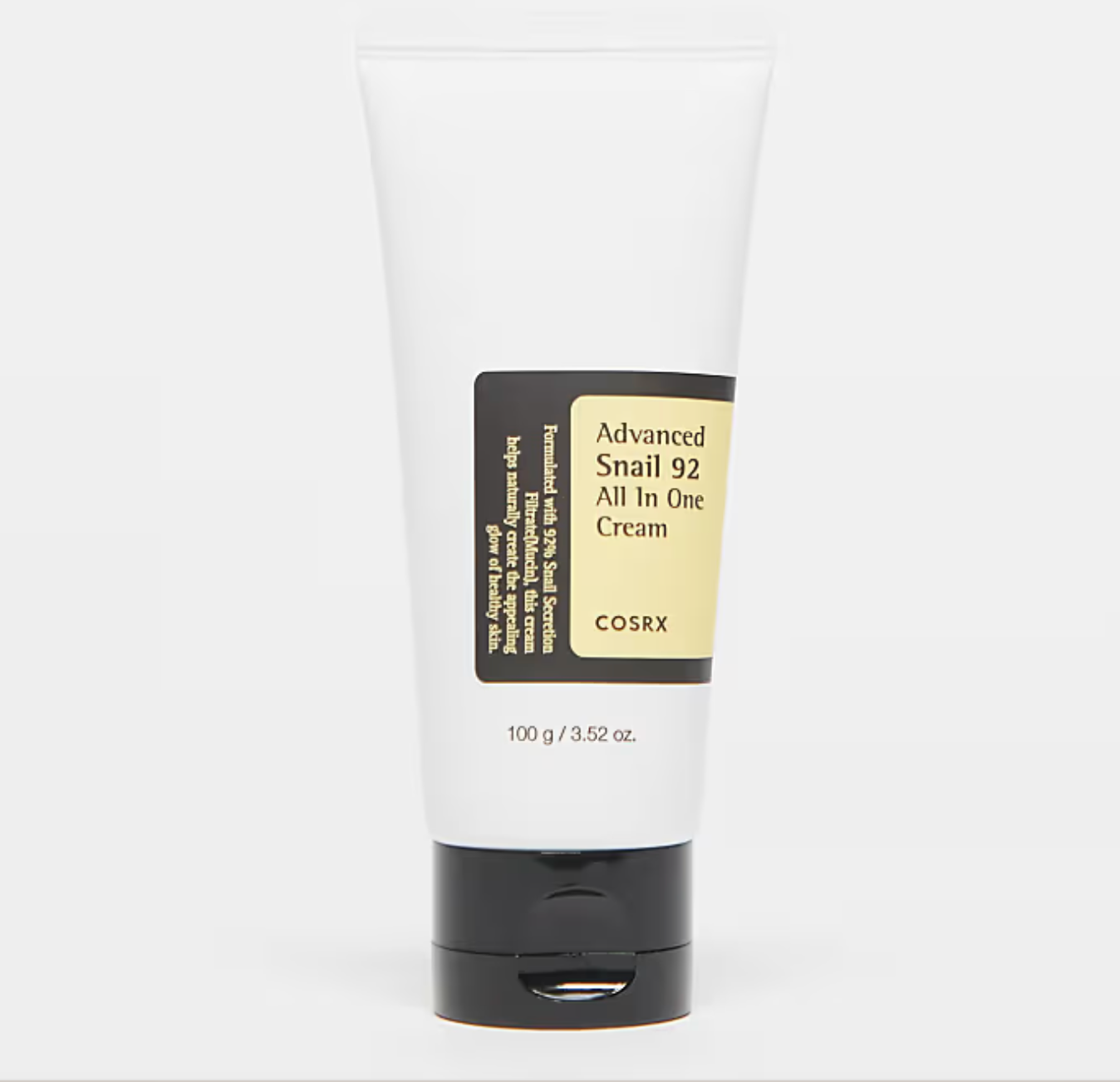 Crème hydratante à la mucine d’escargot 92%