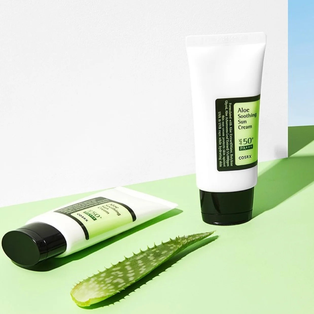 Crème solaire apaisante ALOE 50spf PA+++