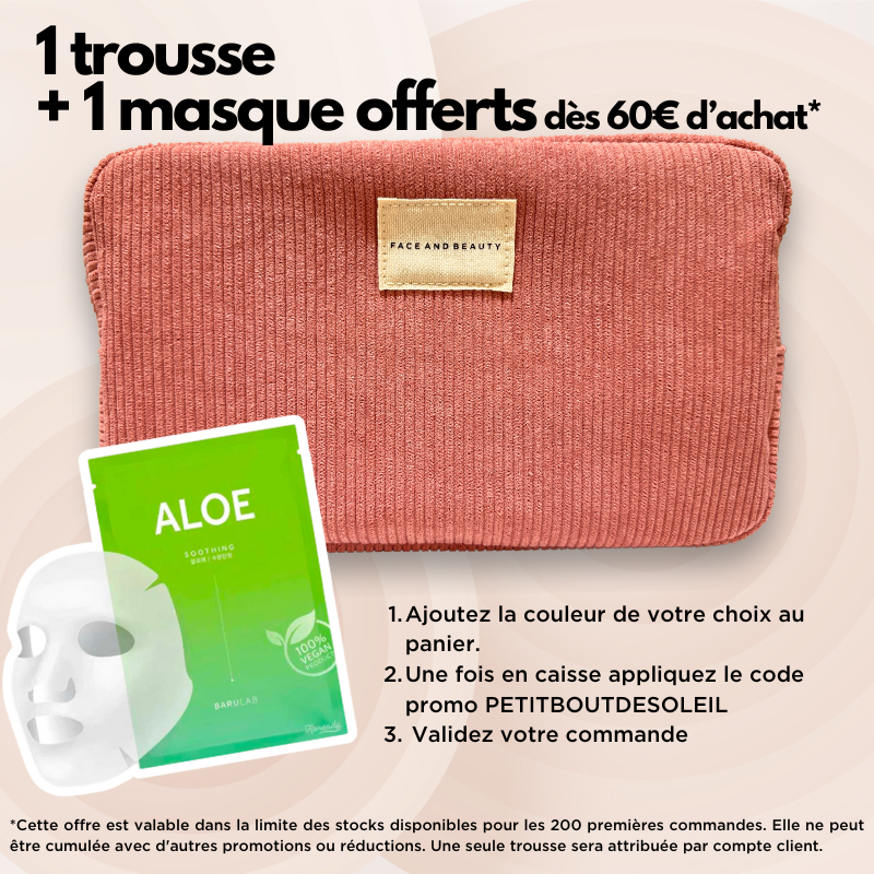 Trousse Skincare Face And Beauty (plusieurs coloris)