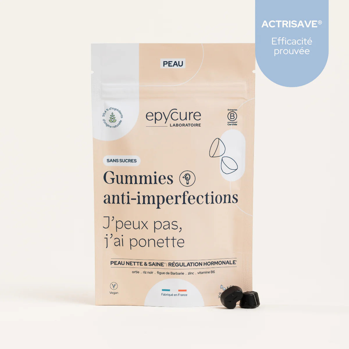 Gummies Anti-Imperfections - Goût Groseille