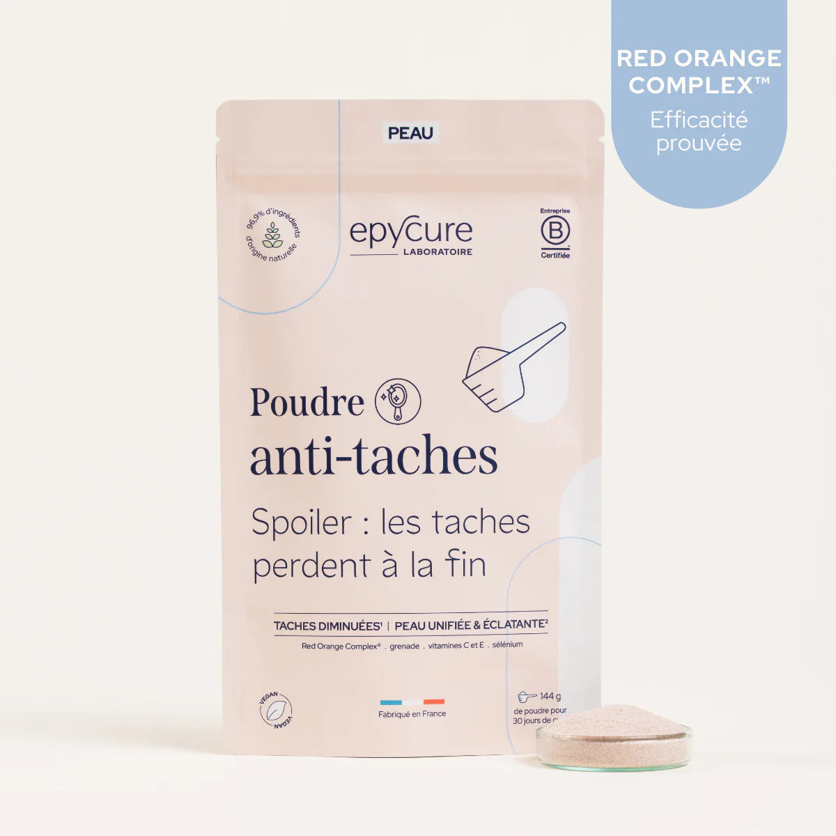 Poudre Anti-Taches - Goût Pêche
