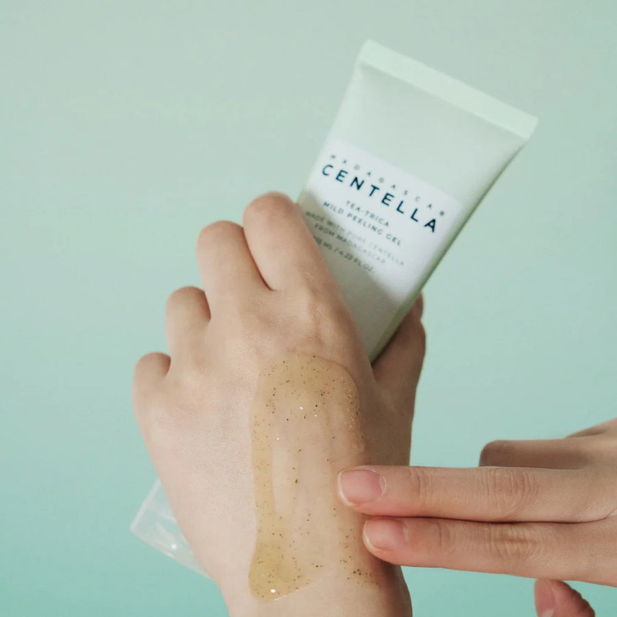 Gel peeling doux Centella & Tea-Trica