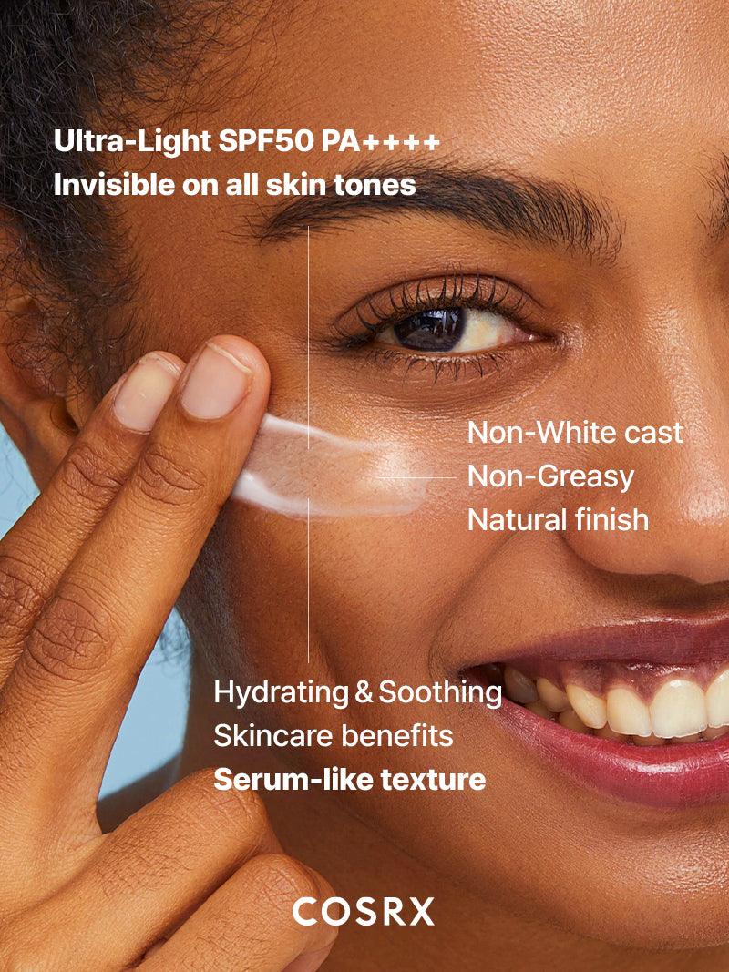 Crème Solaire Invisible Ultra-Légère SPF50 PA++++