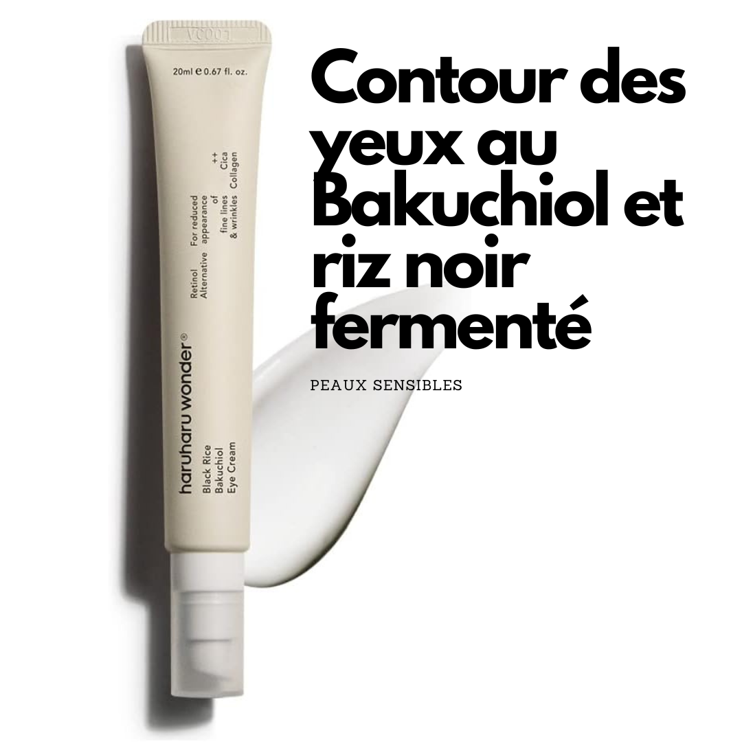 Contour des yeux Bakuchiol et riz noir
