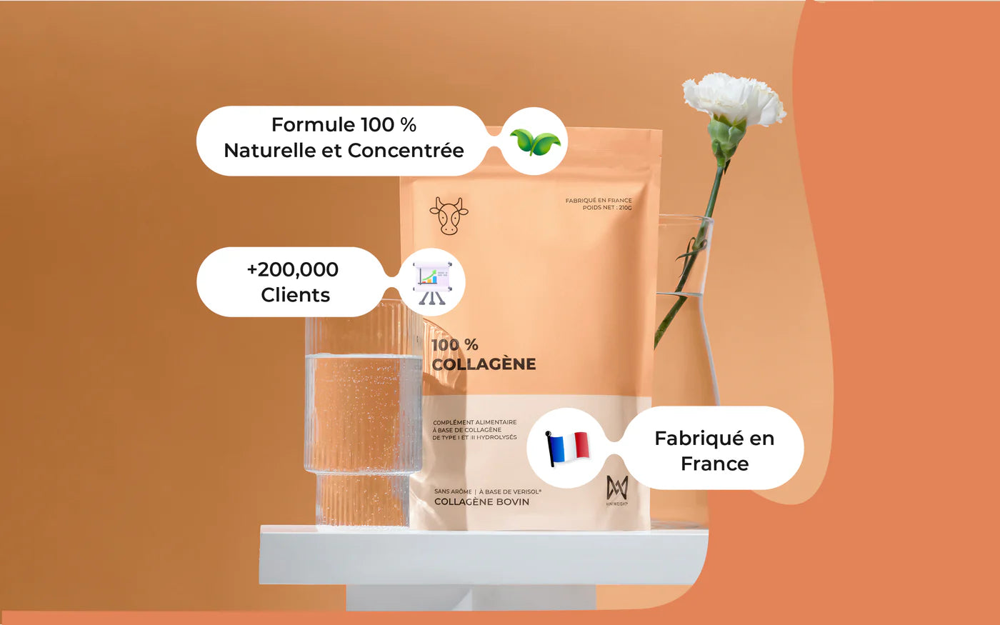Cure de Collagène à Boire - Peau & Fermeté