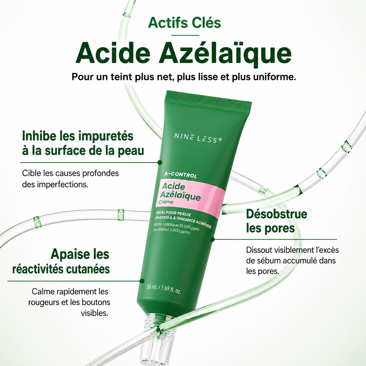 Crème à l'acide azélaique Acné-Control