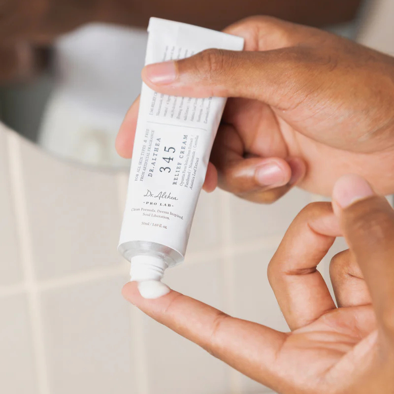 Crème hydratante réparatrice 345 relief