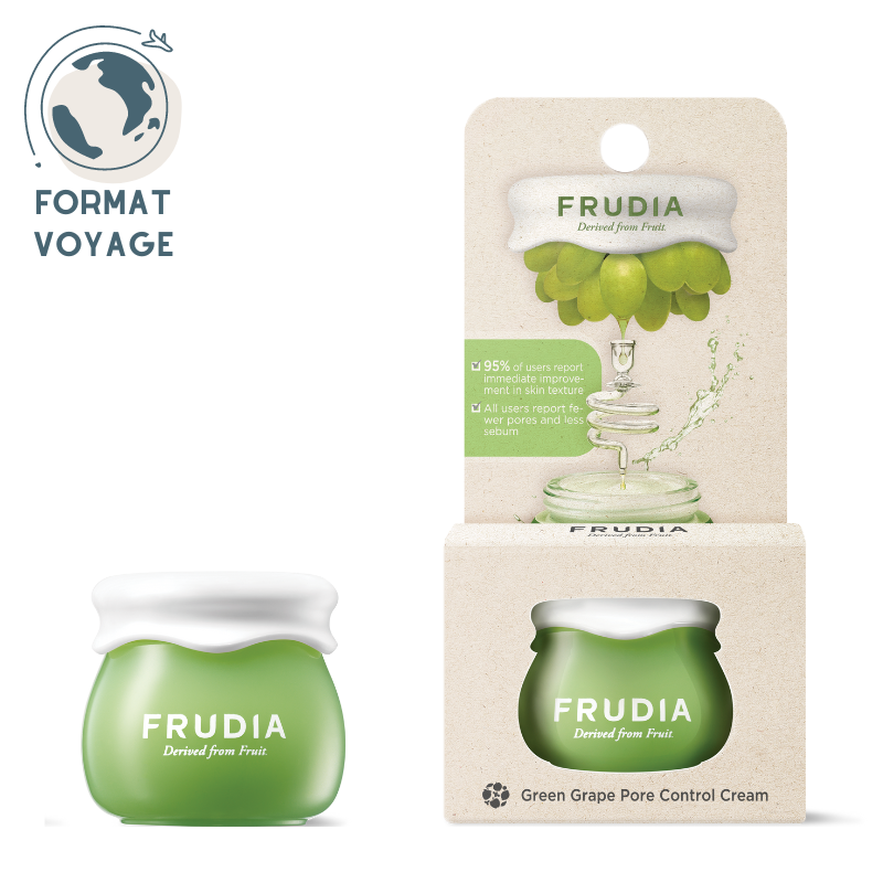 Miniature Gel crème hydratant et matifiant - Raisin vert (10g)