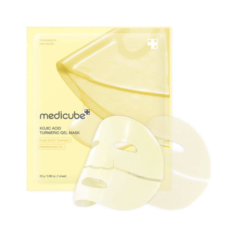 Masque gel éclaircissant Kojic et Curcuma