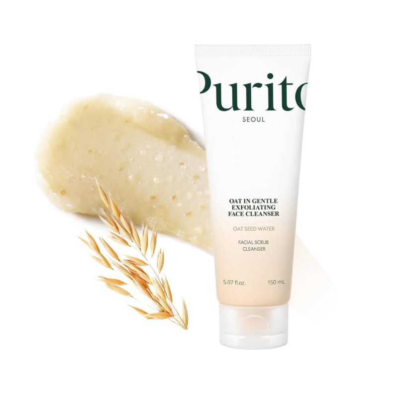 Nettoyant quotidien exfoliant doux à l’avoine