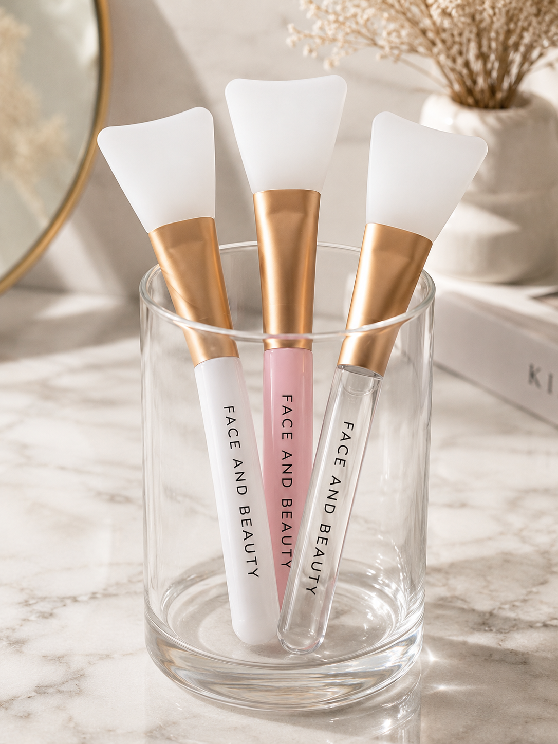 Pinceau spatule en silicone - 2 coloris