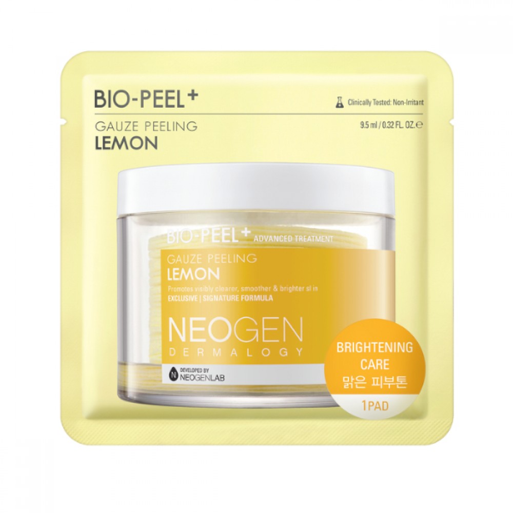 Compresse bio-Exfoliante au Citron
