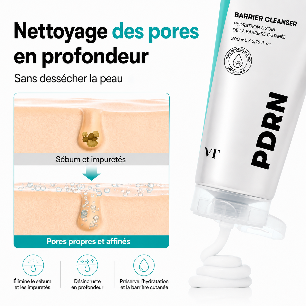 Nettoyant PDRN Barrière Cutanée