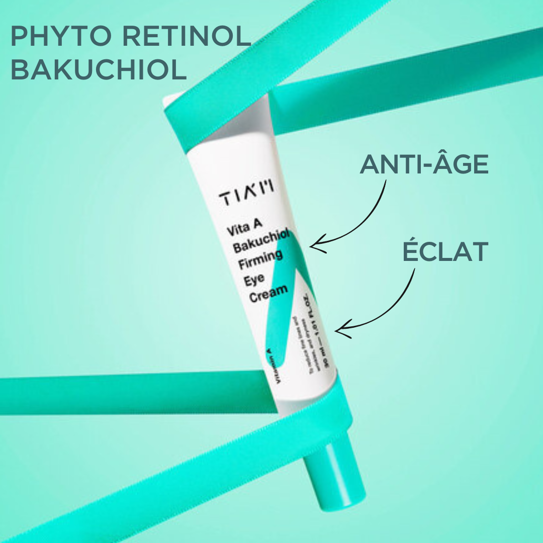 Contours des yeux Bakuchiol et Vitamine A