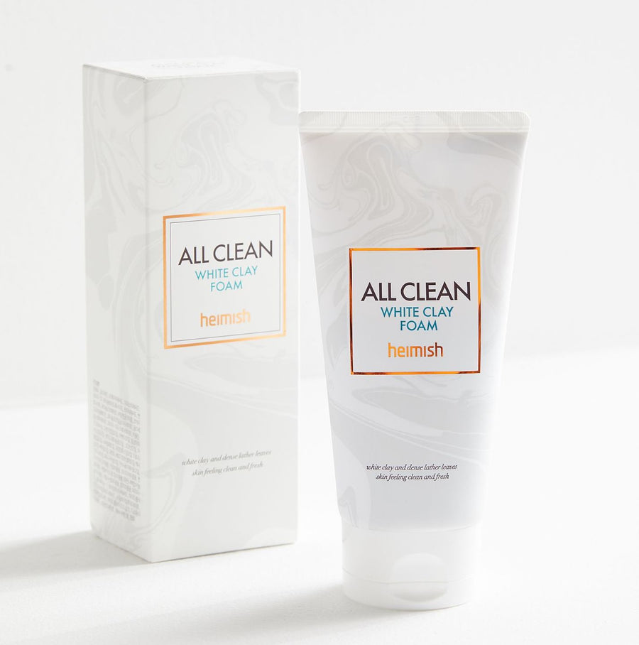 Crème Nettoyante moussante visage à l'argile Blanche d'Amazonie - All Clean (150g)