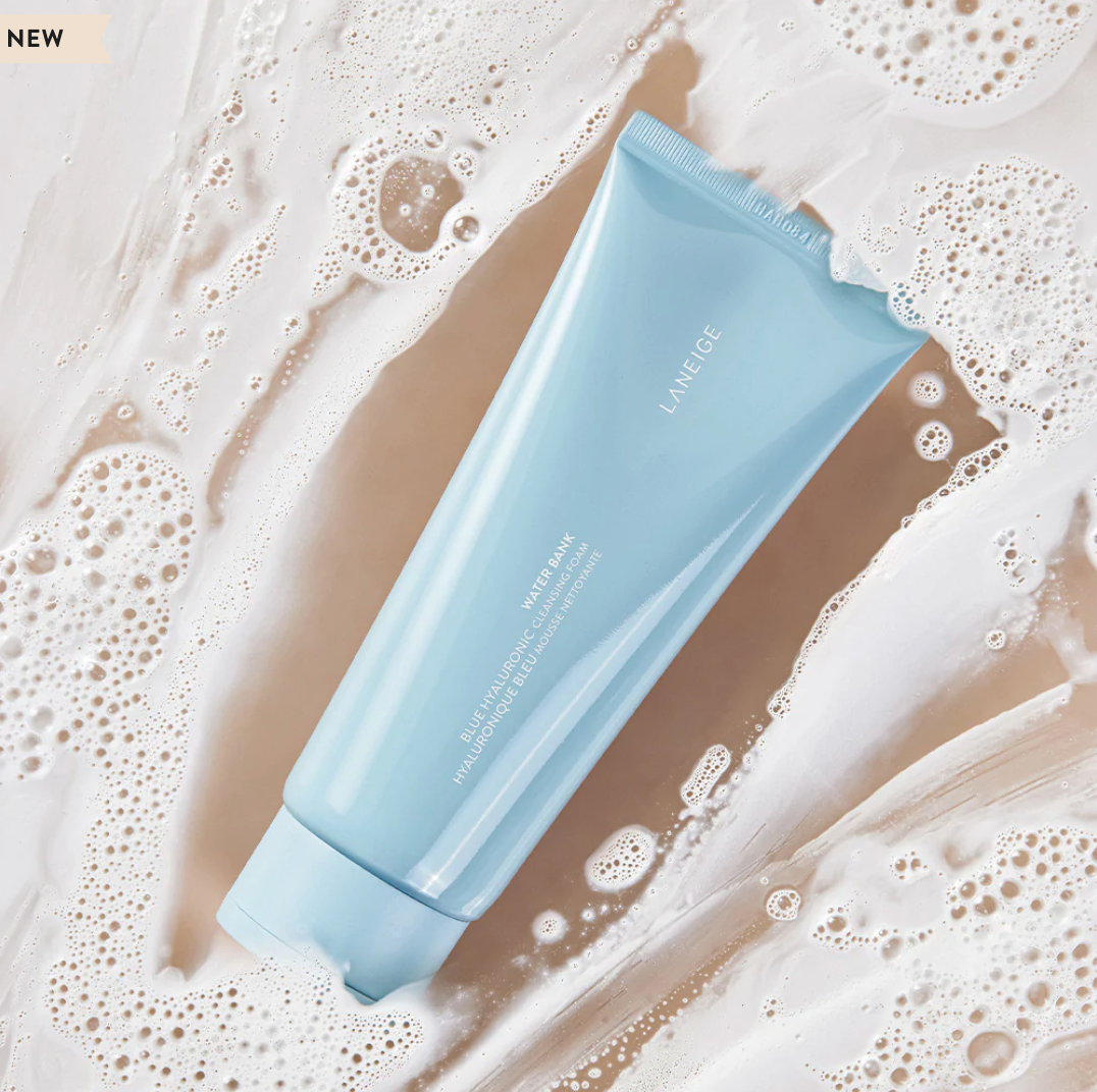 Nettoyant hydratant Water Bank hyaluronique