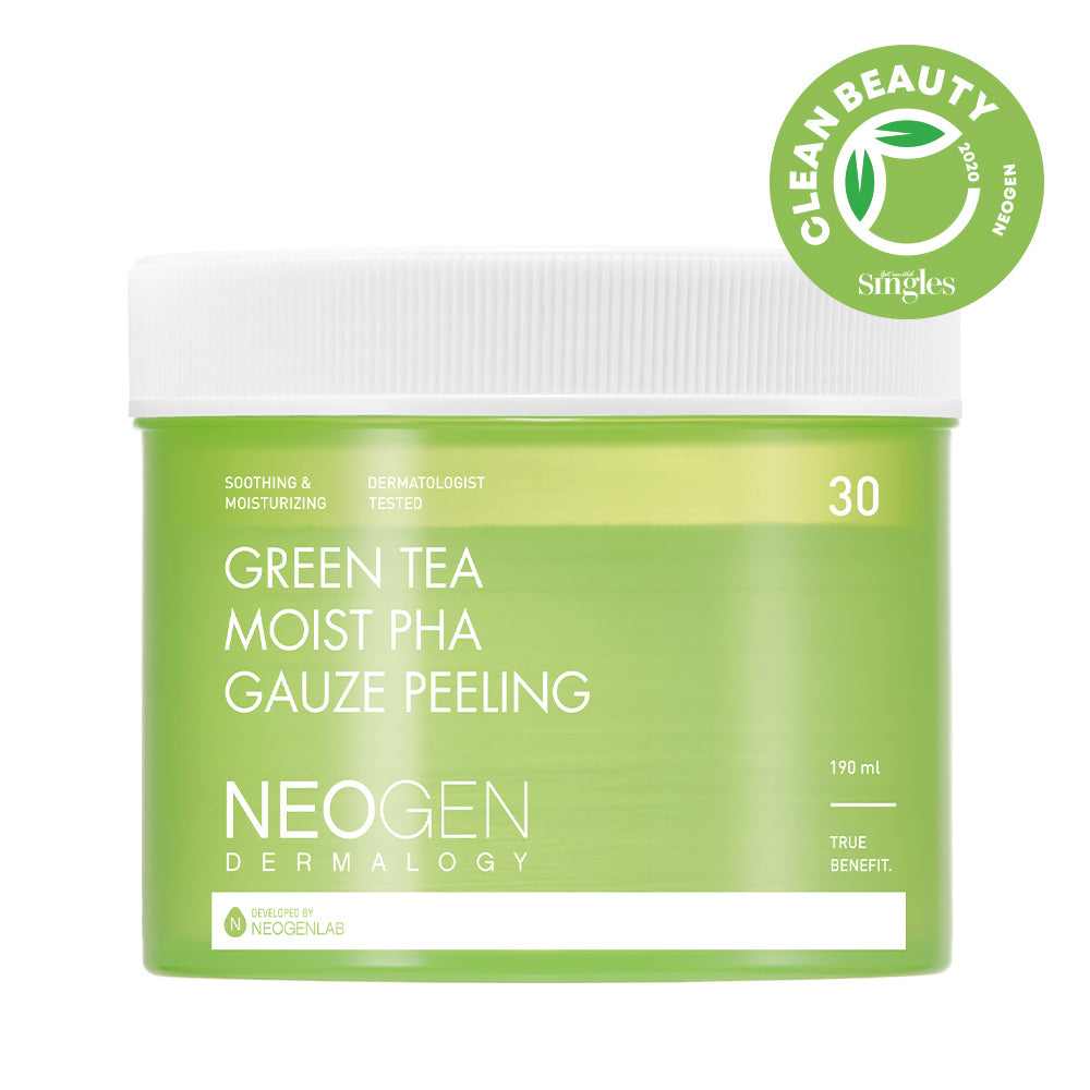 Compresse bio-Exfoliante au Thé vert