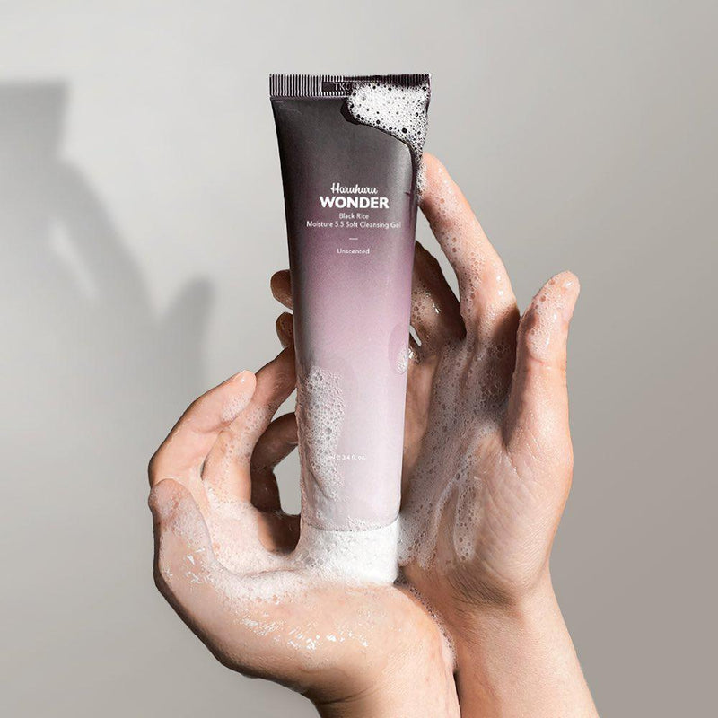 Gel nettoyant au riz noir - Peaux sensibles (100ml)